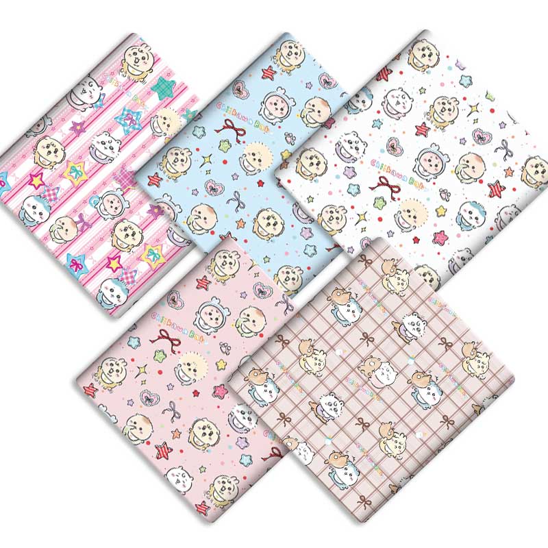 Home Textiles China - Karikatür Polyester kumaş 140x50 cm pamuklu