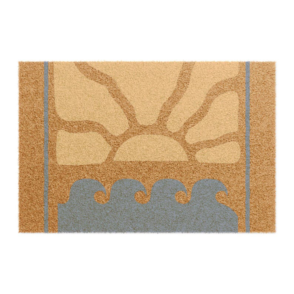 Sunrise Home Textiles & Apparel - Güneş Doğumu Dalgaları Paspas Basit Kıyı