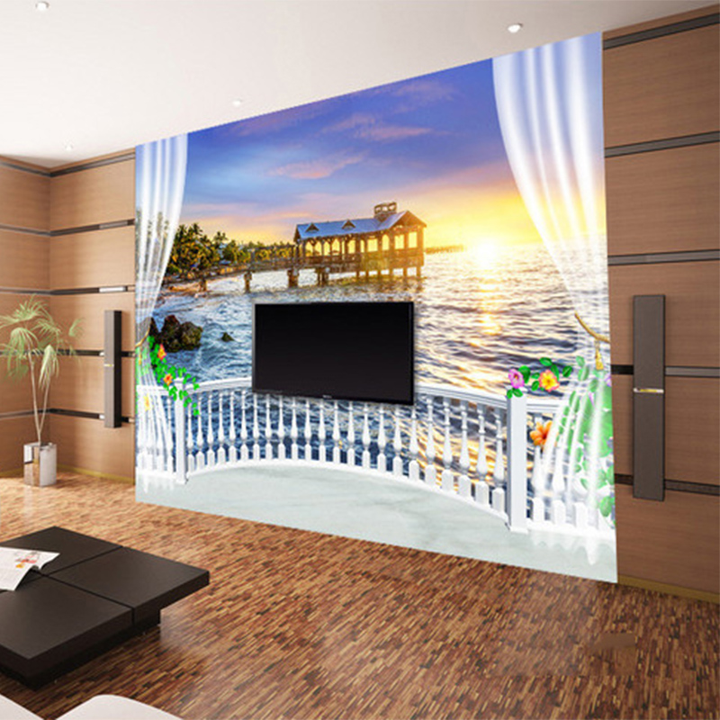 Özel Fotoğraf Duvar Kağıdı 3D  - Sunrise Home Textiles & Apparel incelemesi ve fiyatı