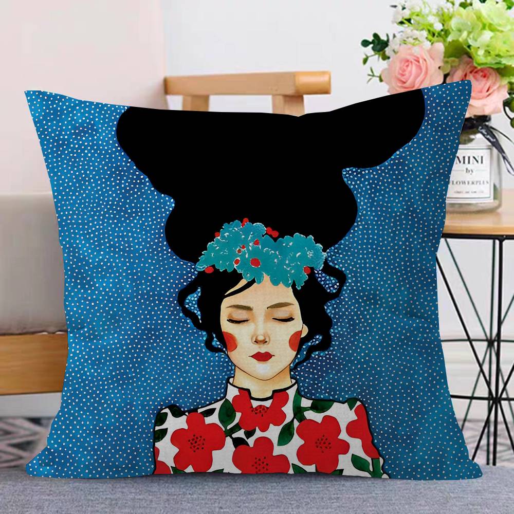 Soyut Çiçekler Kız fuarı Şansl - Home Textiles Fair incelemesi ve fiyatı