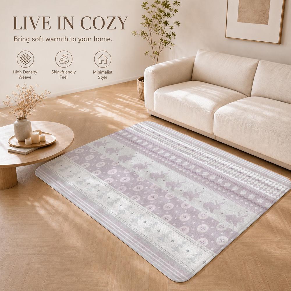Kış sevimli adil ada tarzı zem - Home Textiles Fair incelemesi ve fiyatı